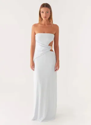 Anetta Maxi Dress - Pale Blue Anetta Maxi Dress - Pale Blue
