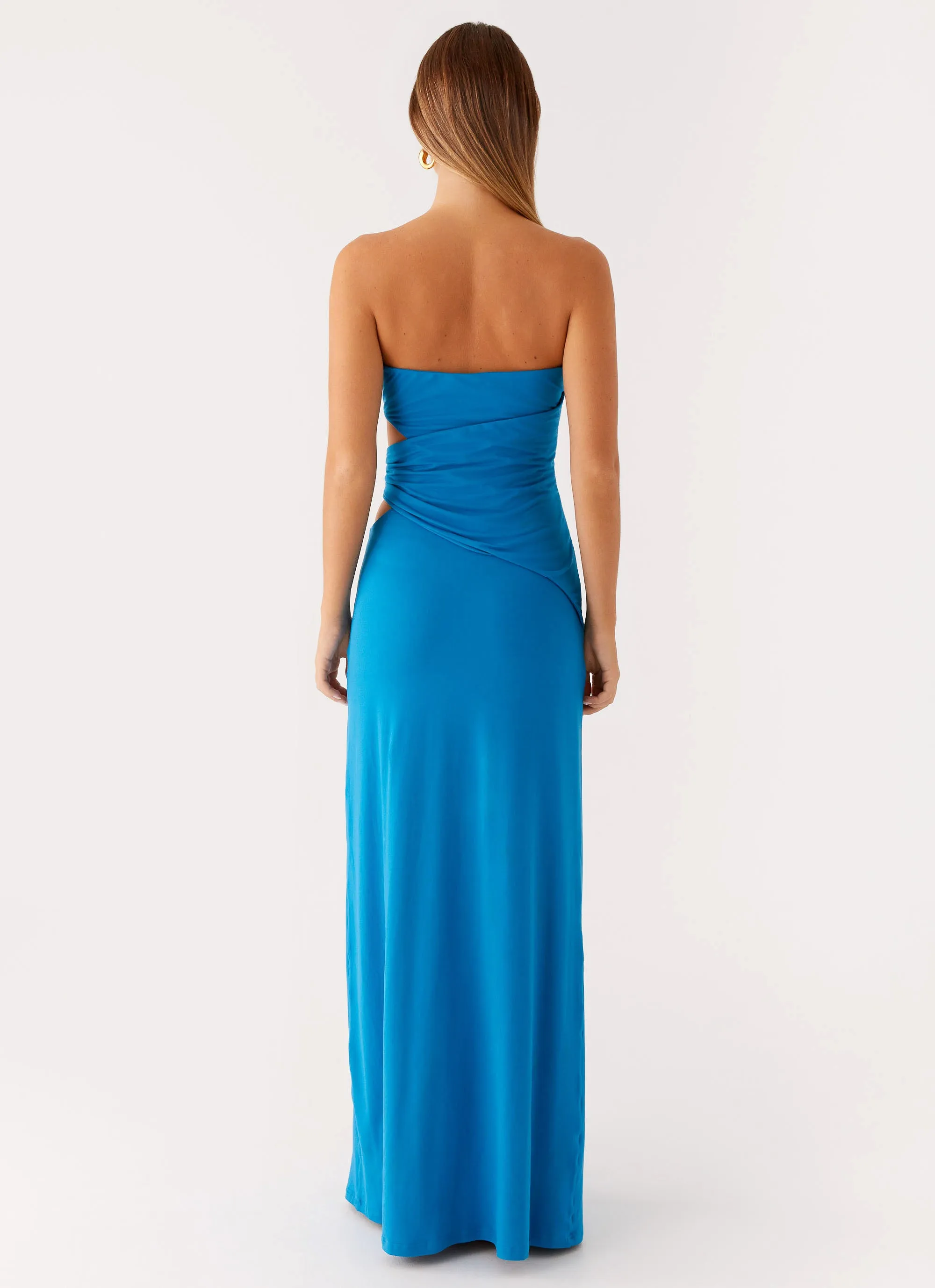Anetta Maxi Dress - Royal Blue