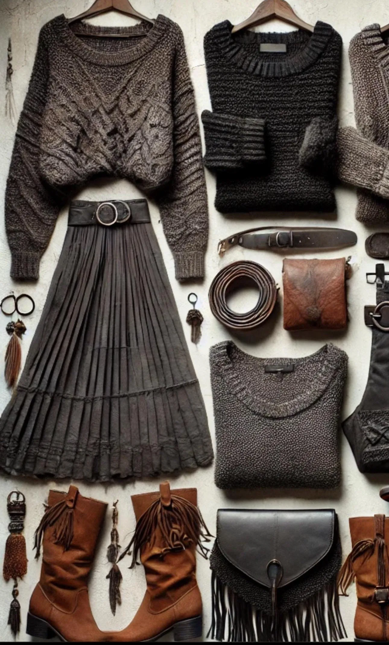 Boho curated style bundle box, boho chic clothing in a style box (SMALL)