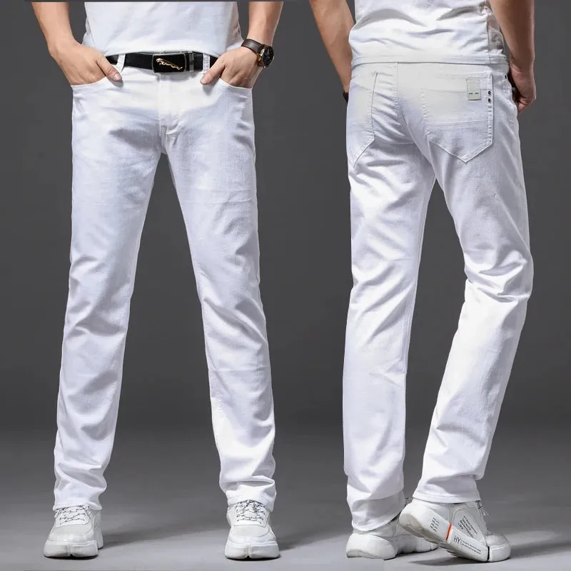 Casual White Jeans
