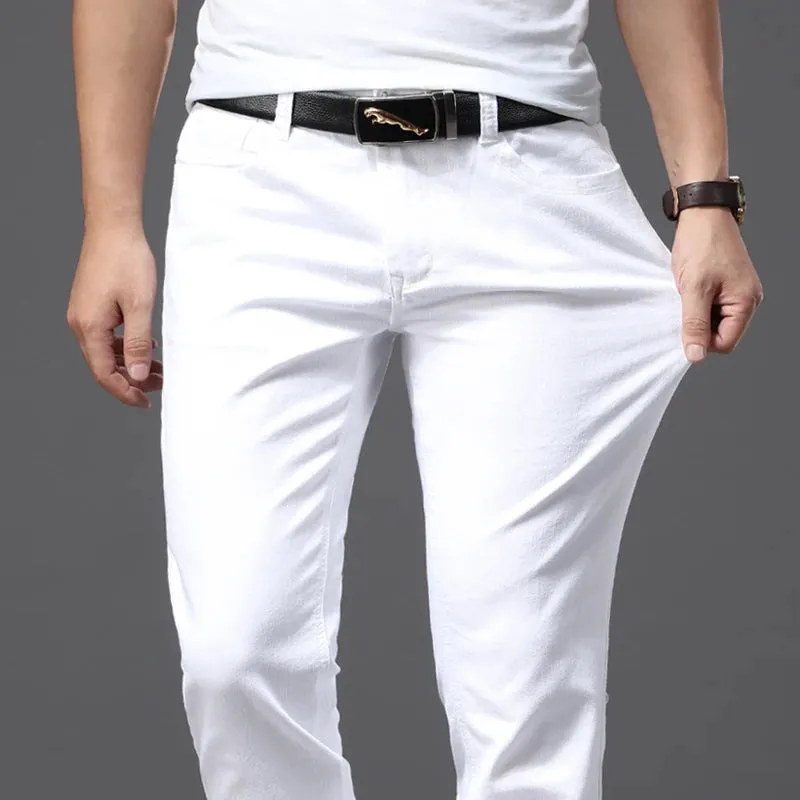 Casual White Jeans