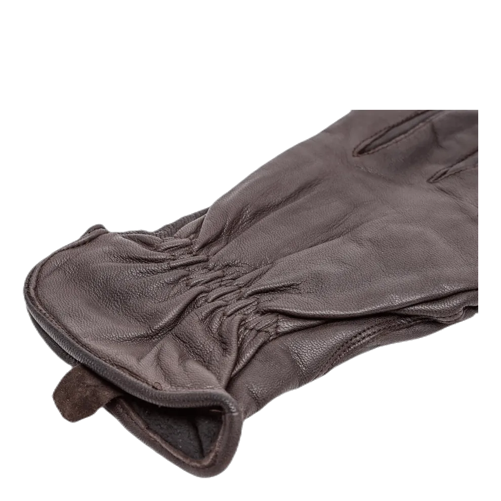 Liam Leather Gloves Brown