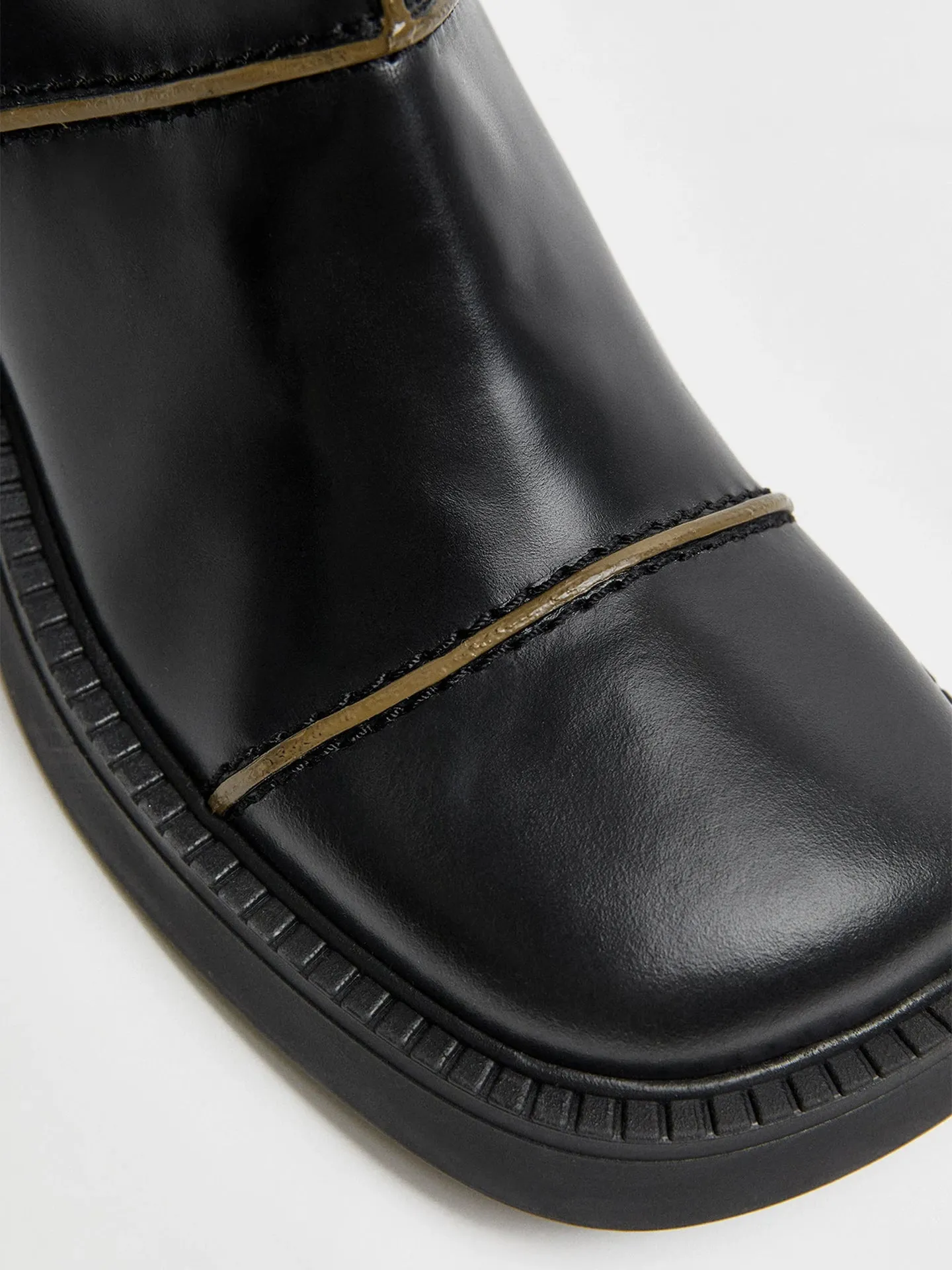 MIISTA x E8 Dahlia Black Ankle Boots