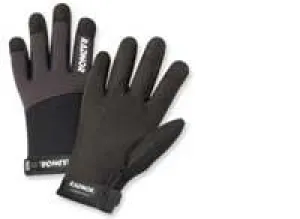 Radnor Black And Gray Synthetic LeatherGloves
