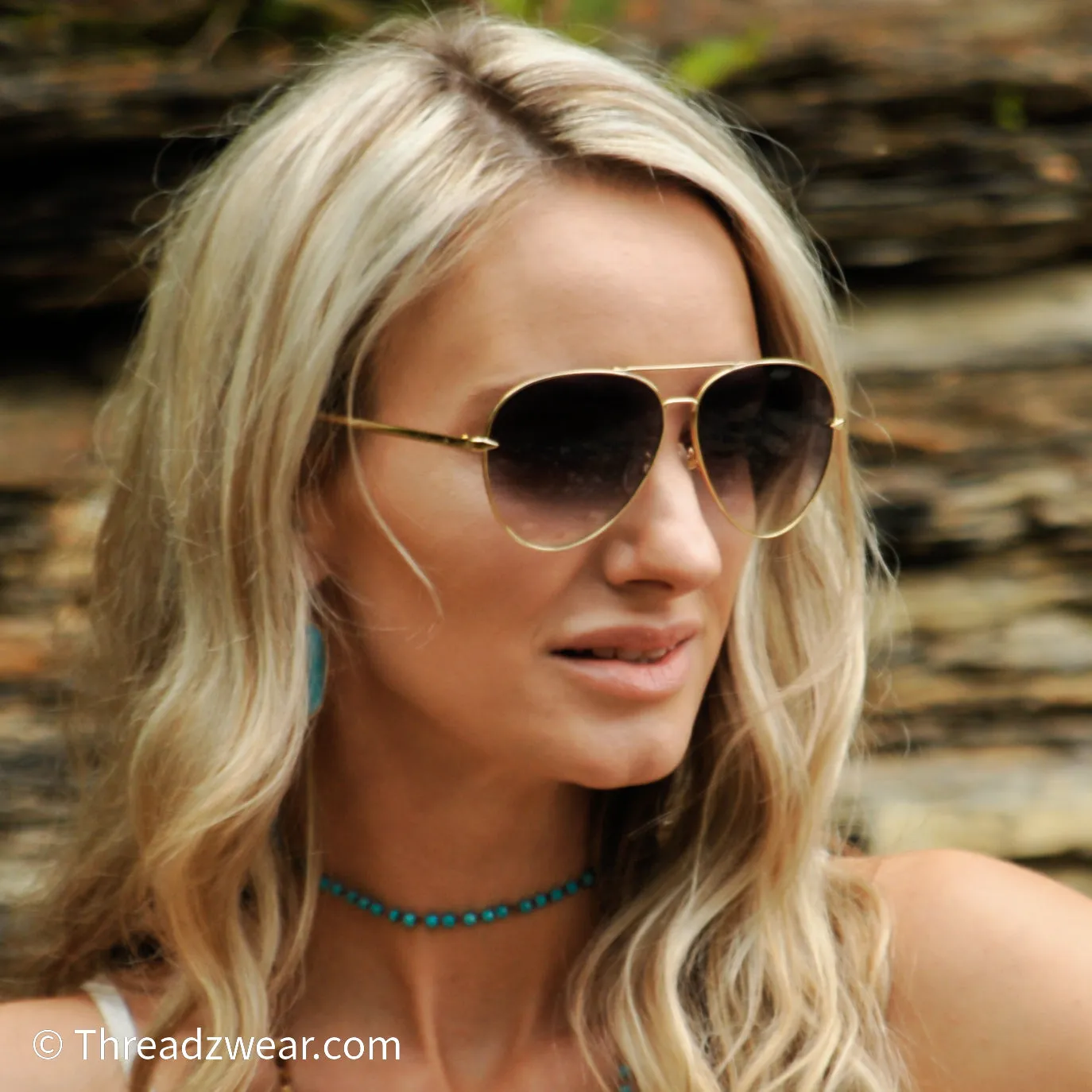 Rag & Bone Aviator Sunglasses