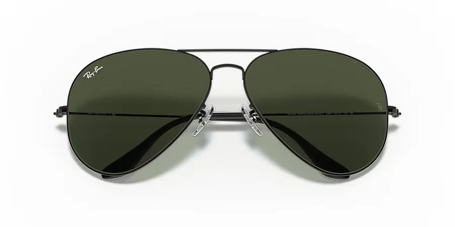 Ray-Ban RB3025 Aviator Total Black – Sleek All-Black Frame & Lenses