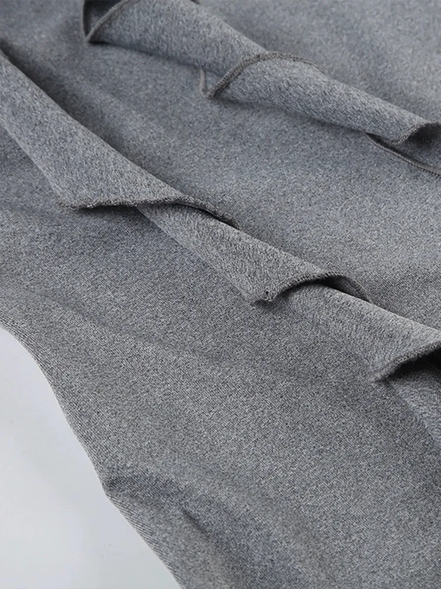 Rose Accessories Low Waist Long Skirt