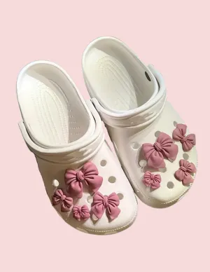 Ruffle   Bow Croc Accessories Ruffle   Bow Croc Accessories